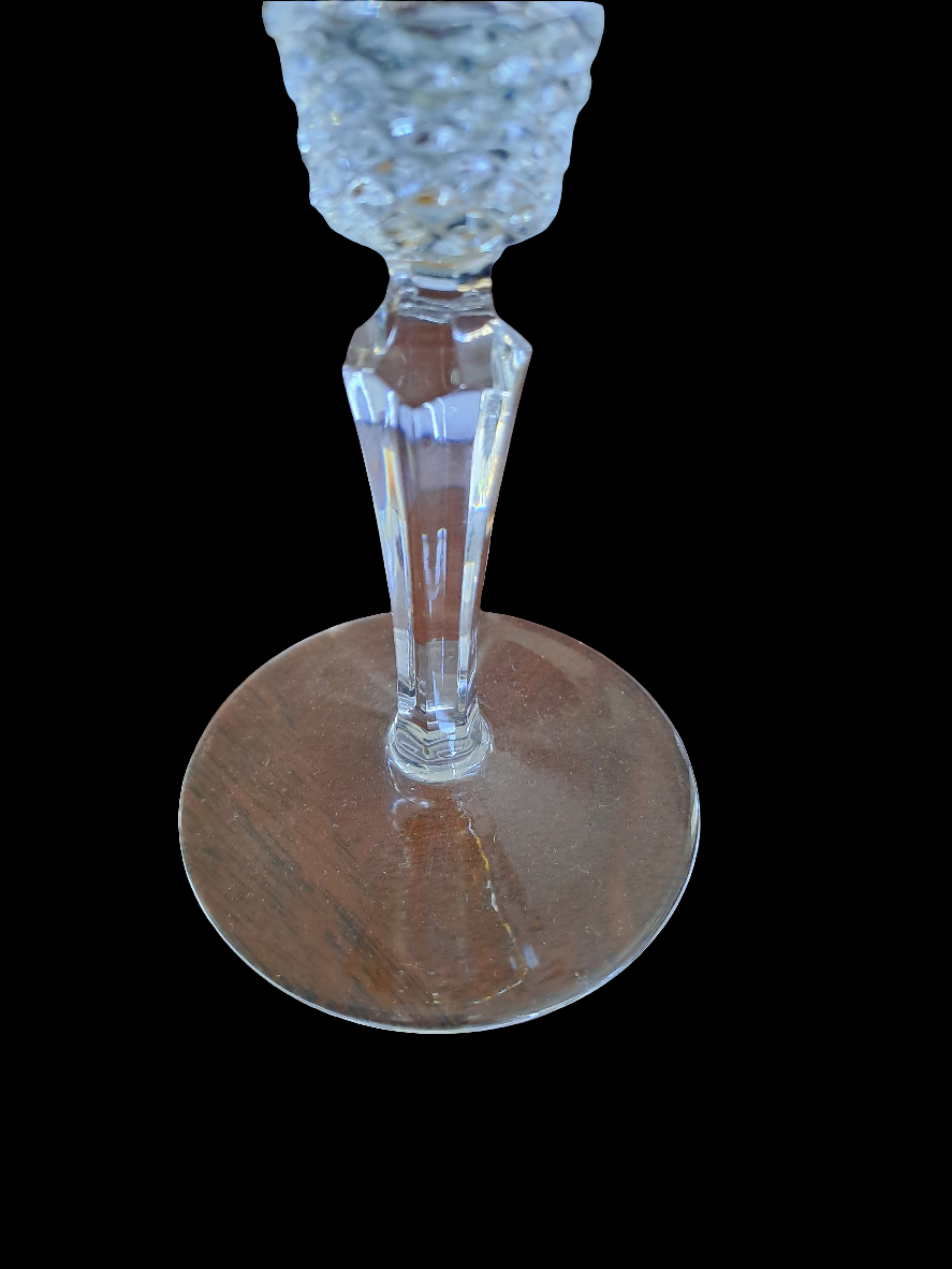 Bøhmisk Krystal Rødvinsglas