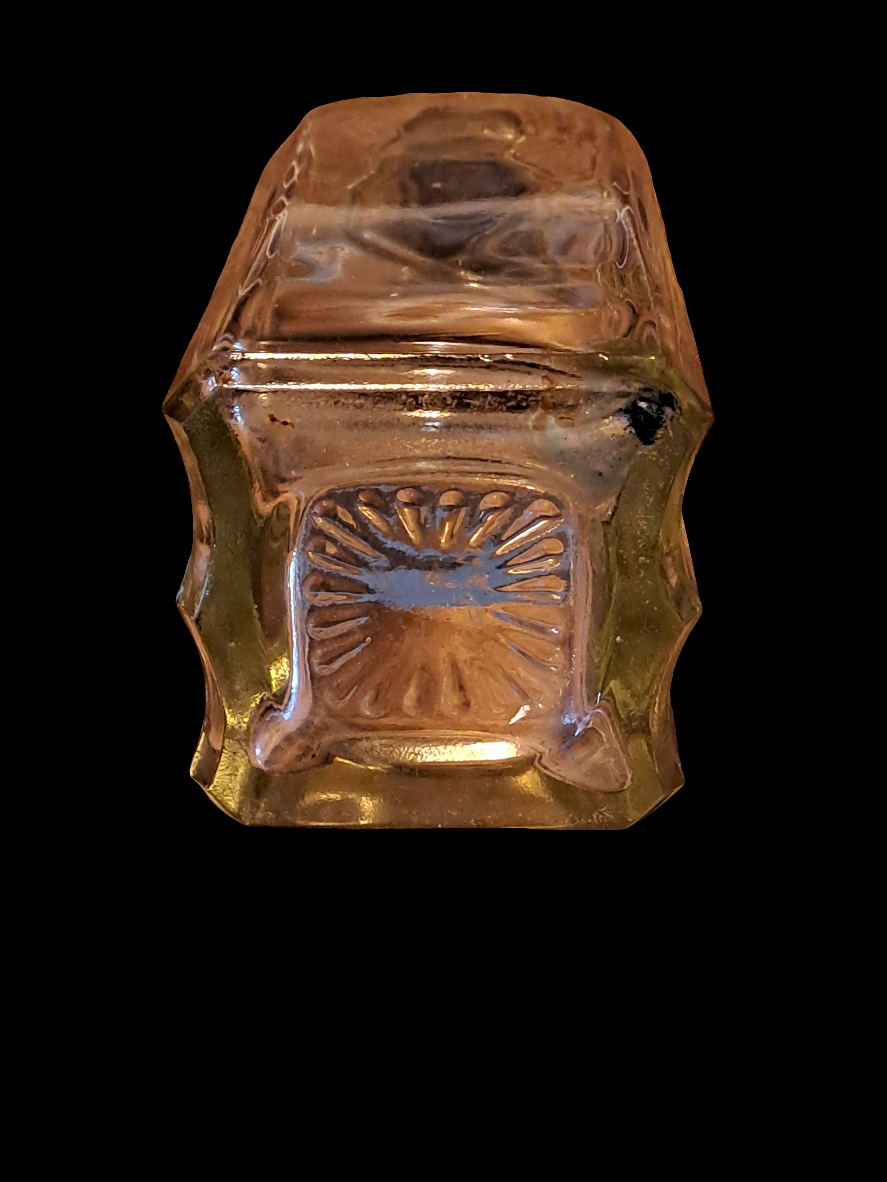 Antique ink Glass Bottle / Antik Blækflaske i glas