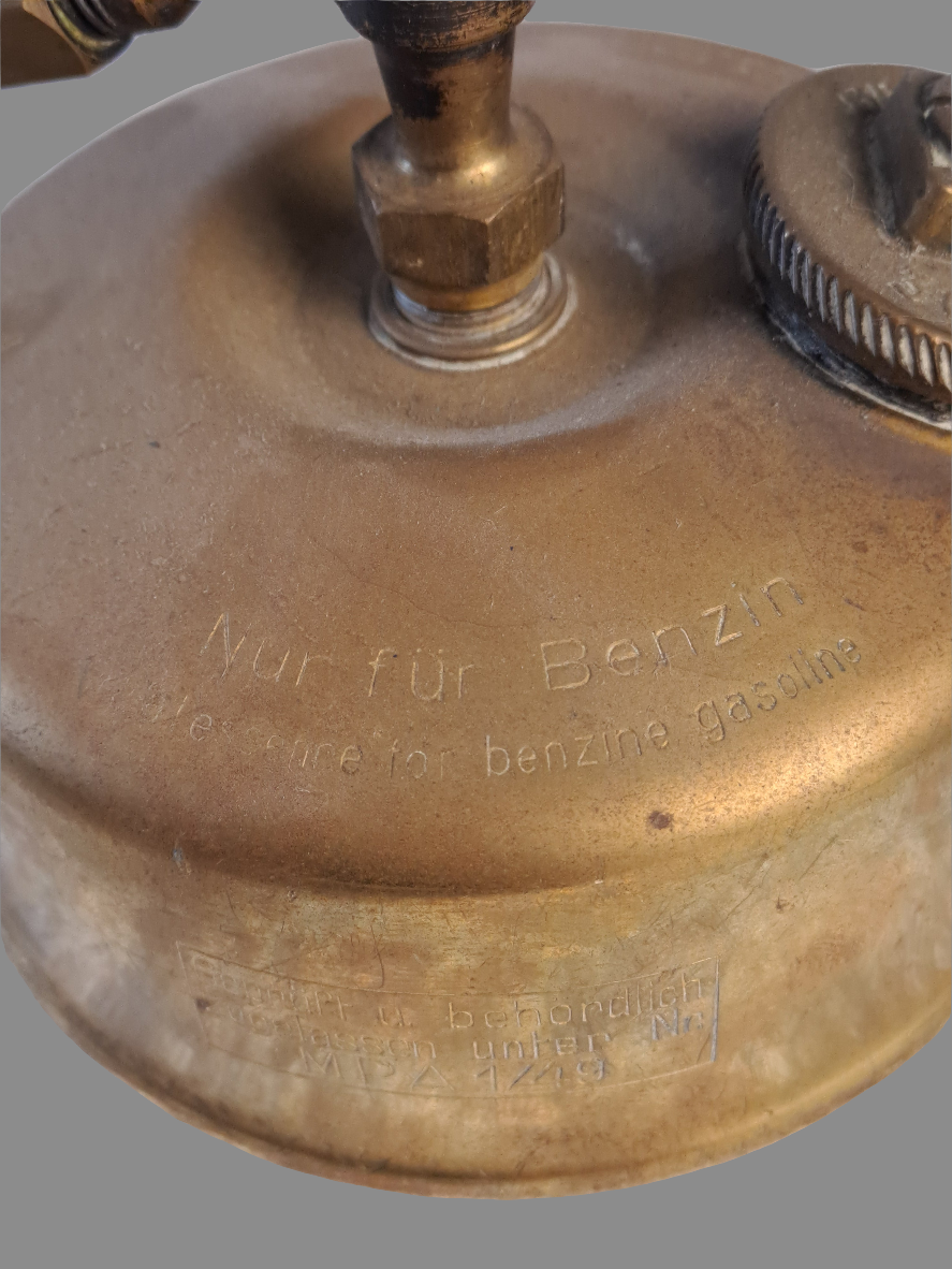 WW2 Juwel 34 Personal Stove / WW2 Juwel 34 Felt Brænder