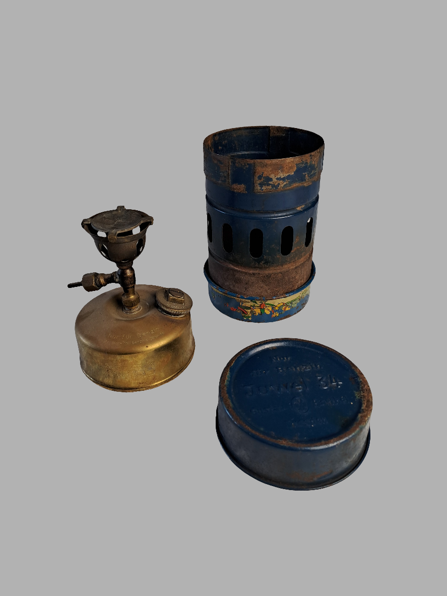 WW2 Juwel 34 Personal Stove / WW2 Juwel 34 Felt Brænder