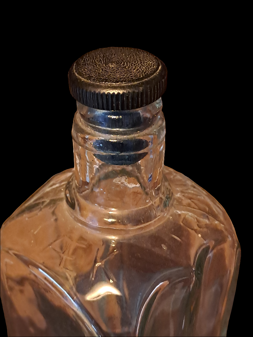 Antique ink Glass Bottle / Antik Blækflaske i glas
