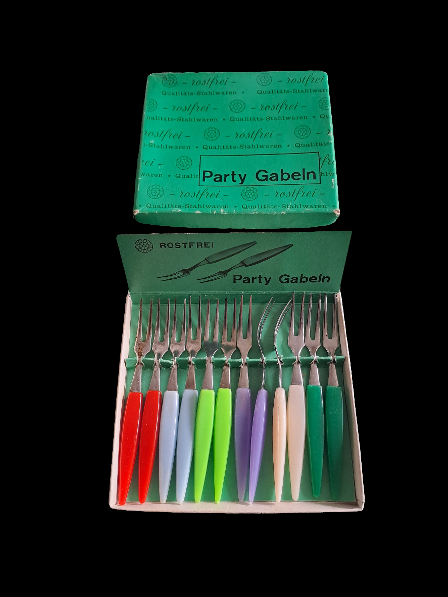 Vintage Party Forks/Retro Pålægsgafler