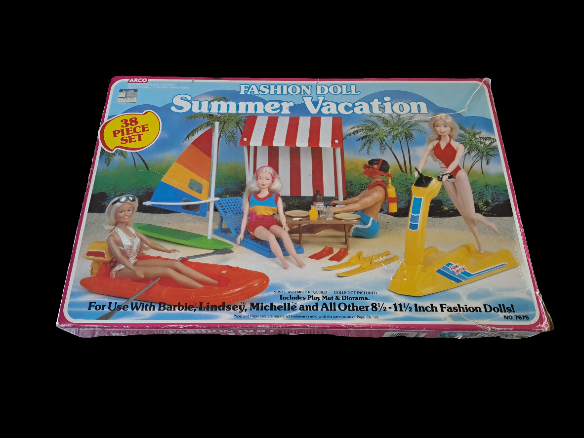 Vintage Summer Vacation for Barbie / Sommer-sæt til Barbie