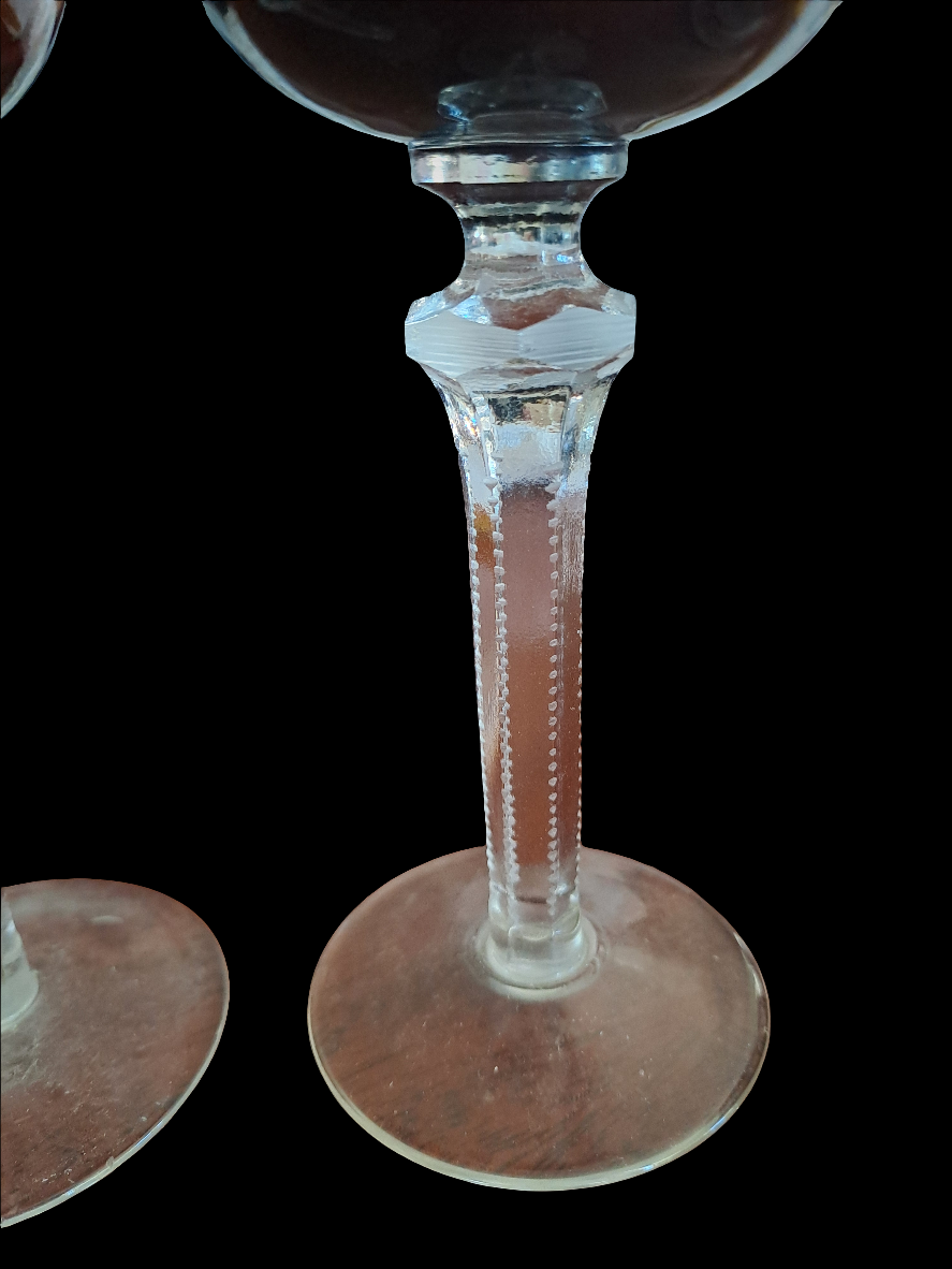 Bøhmisk Krystal Portvinsglas