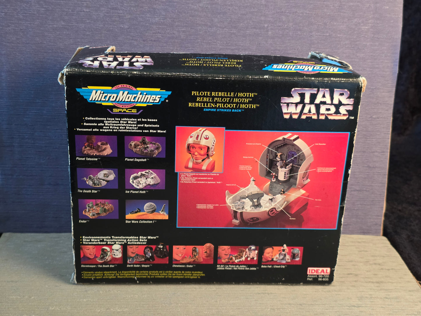 Star Wars Micro Machines Rebel Pilot/Hoth