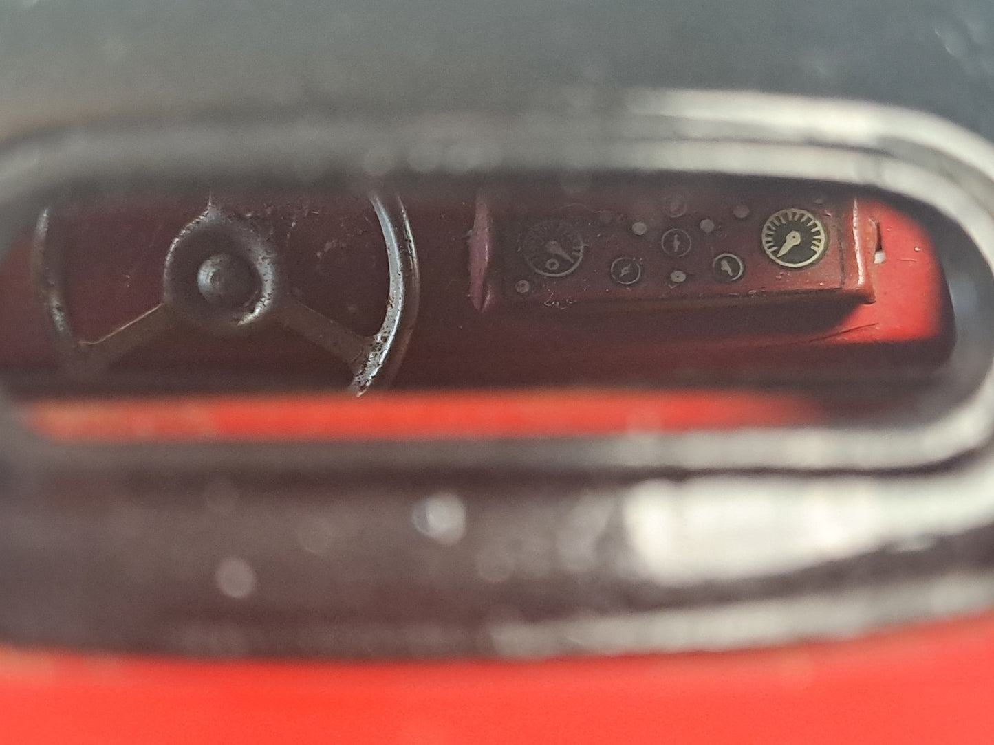 Vintage Tin Toy Jaguar XK-140