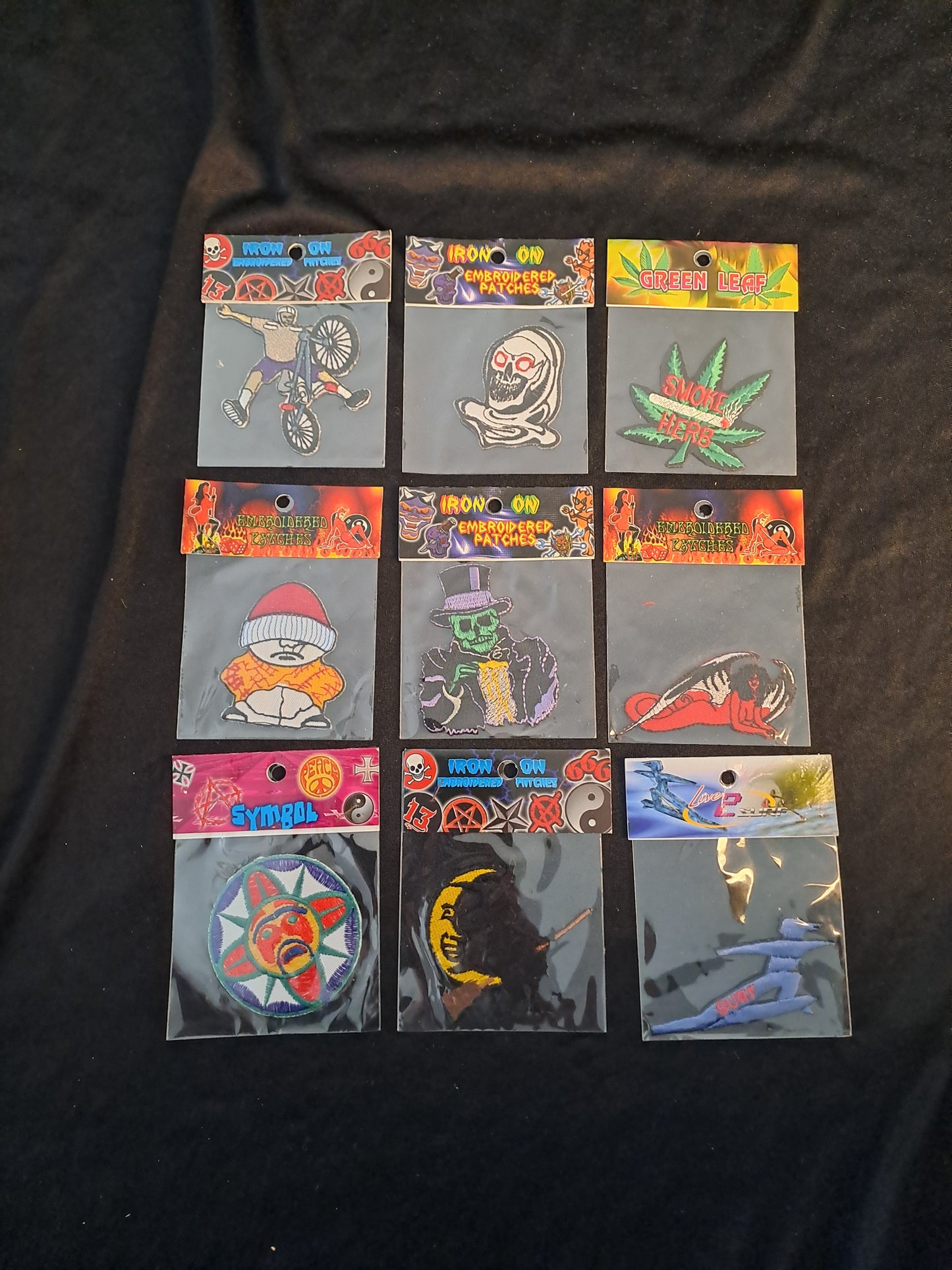 Vintage Patch x9 / Vintage Strygemærker x9