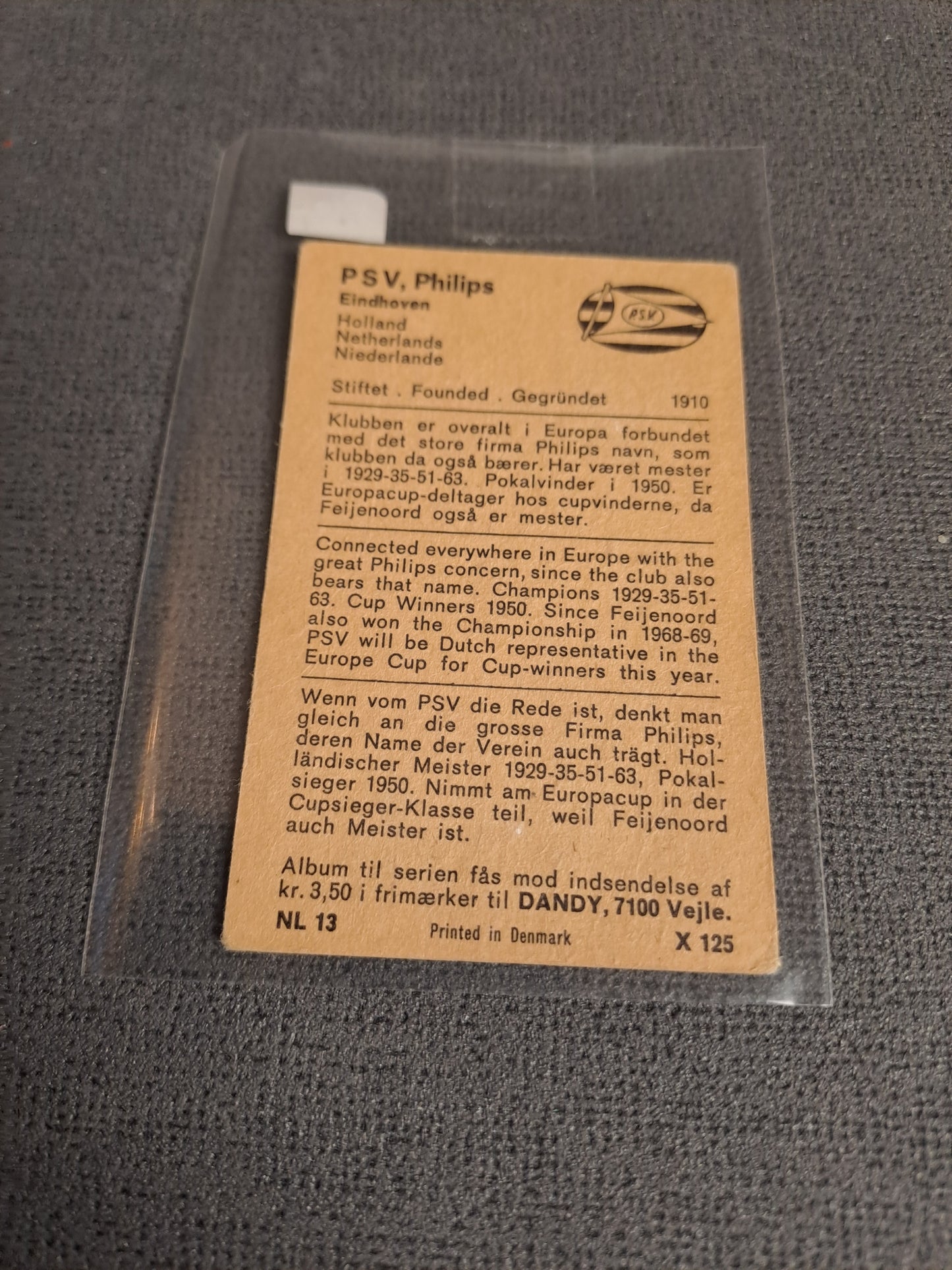 Dandy Gum 1970-No125