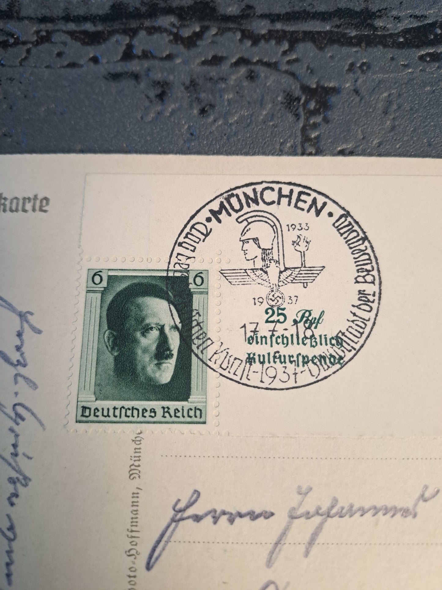 WW2 Postcard Tag Der Deutschen Kunst München