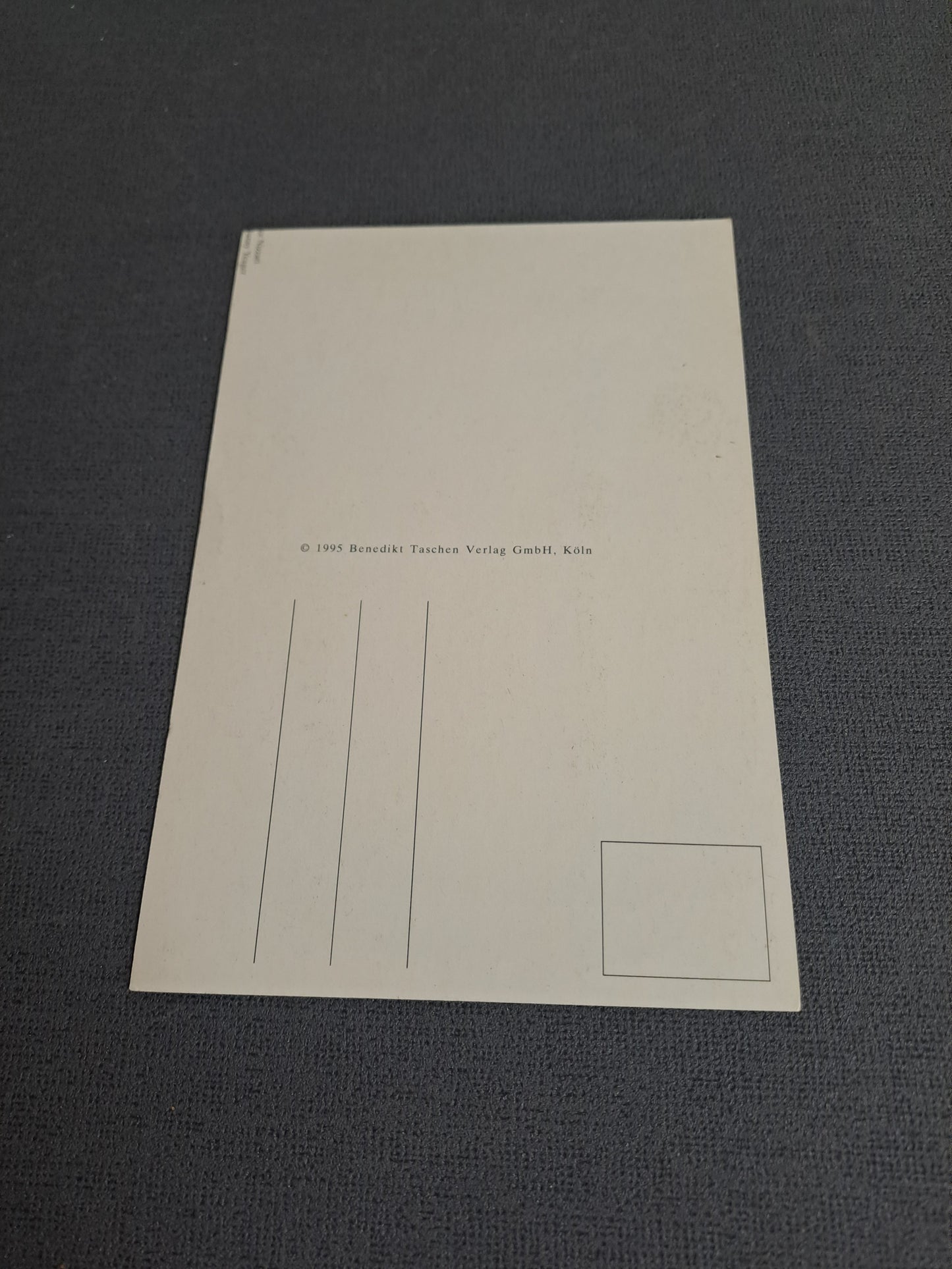 Vintage Postcard / Vintage Postkort