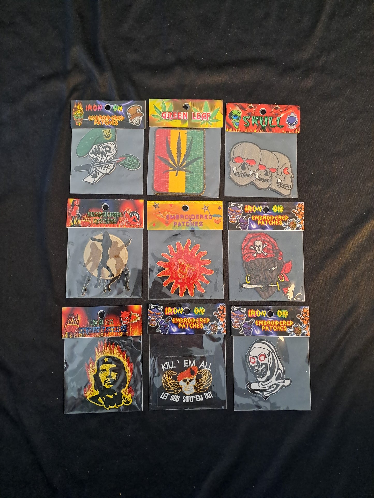 Vintage Patch x9 / Vintage Strygemærker x9