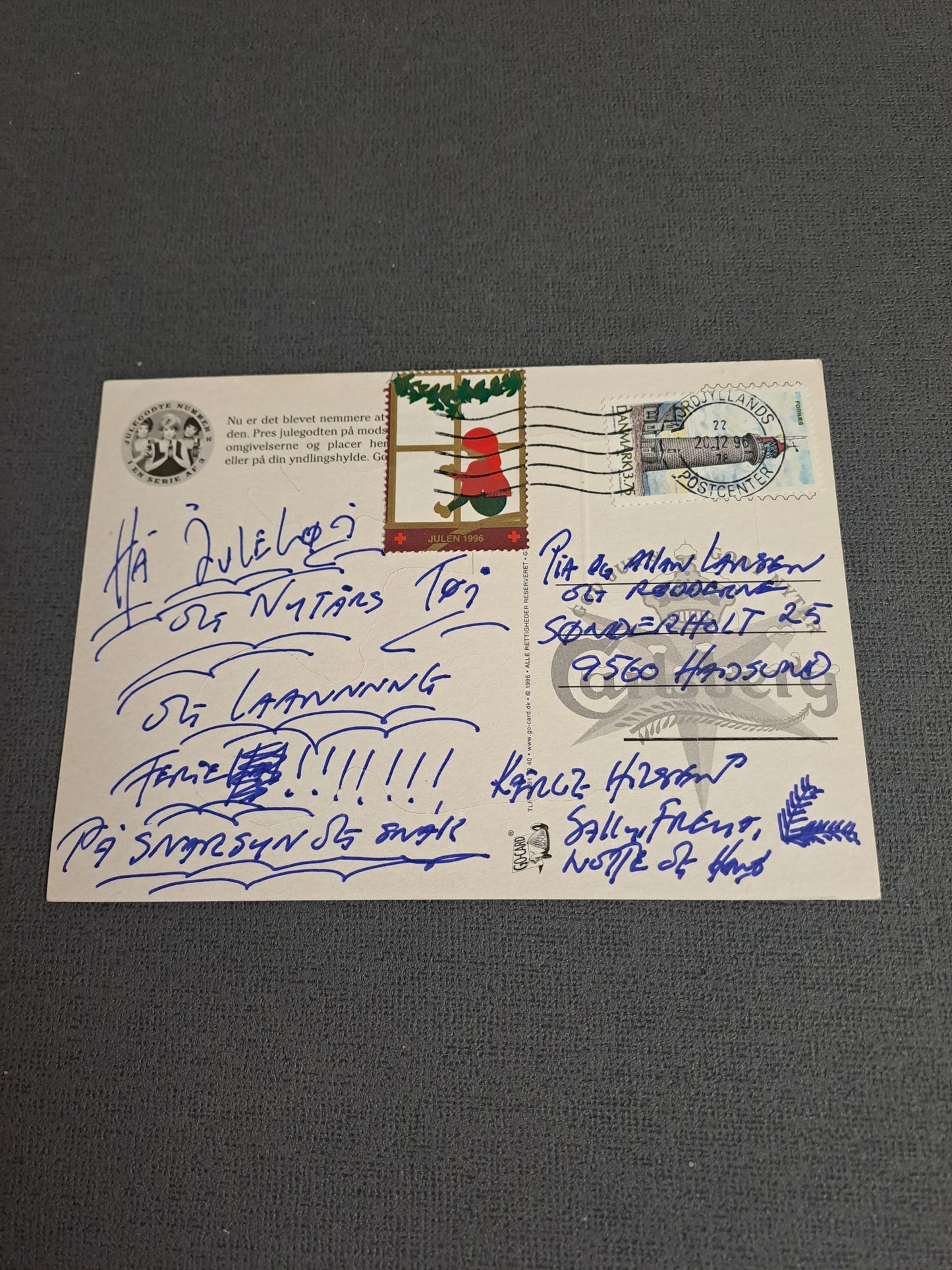 Carlsberg Vintage Postcard Pop Out / Carlsberg Vintage Postkort Kravlenisse