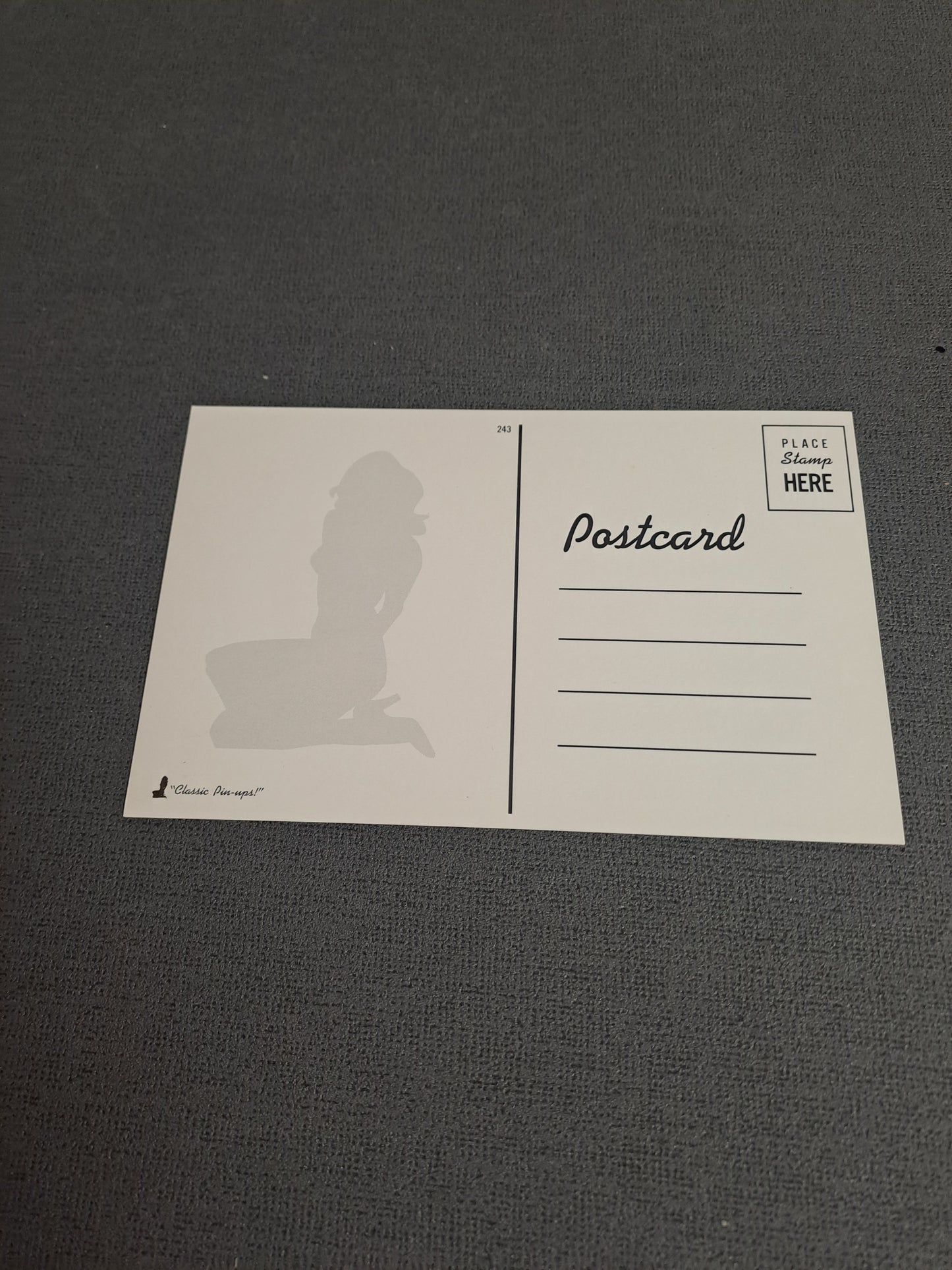 Vintage Postcard / Vintage Postkort