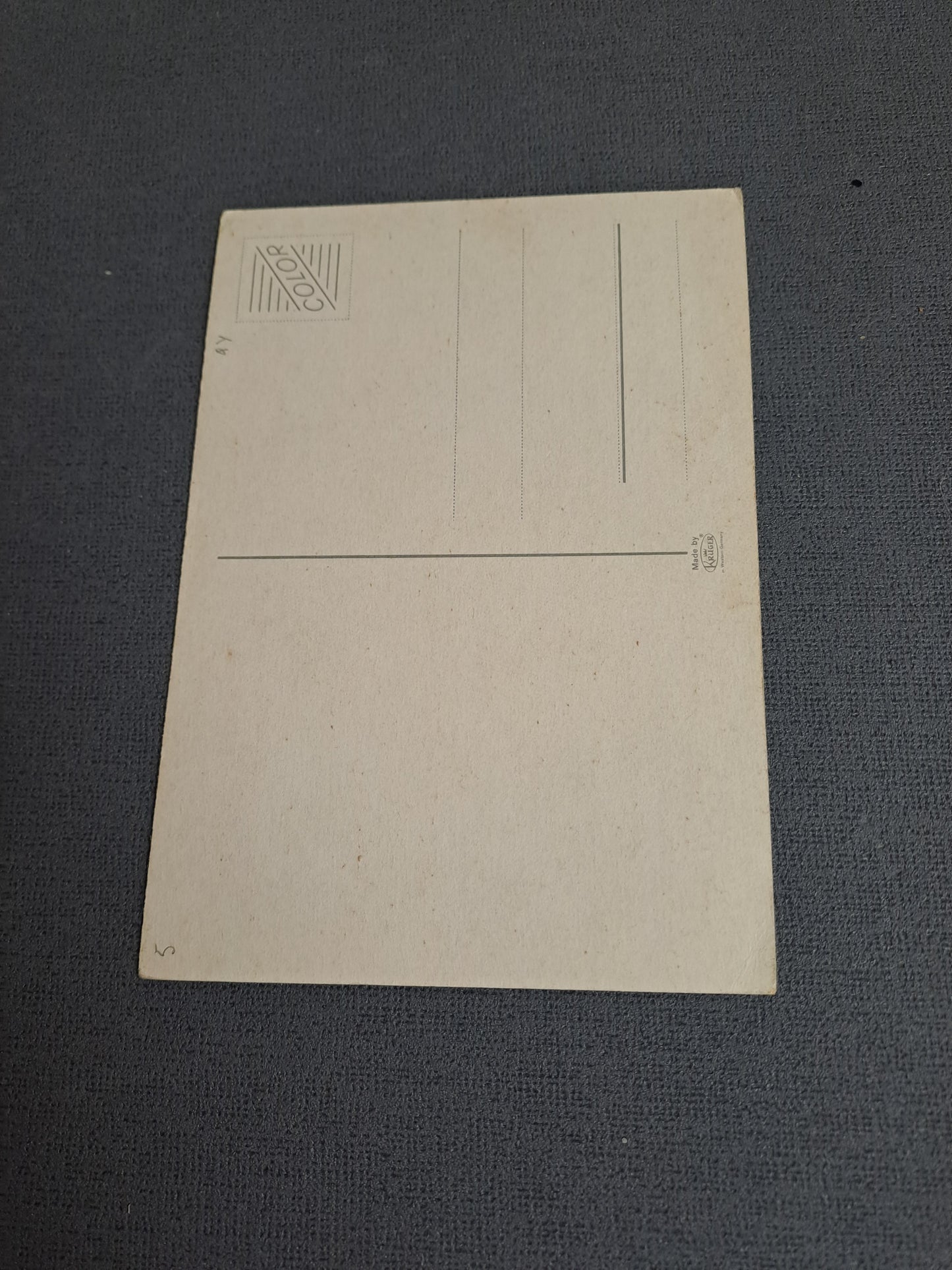 Vintage Postcard / Vintage Postkort