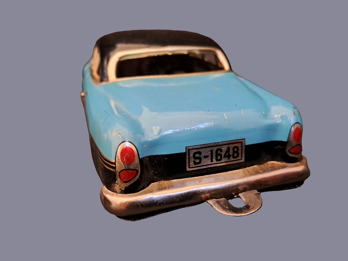Tin Car and House Trailer