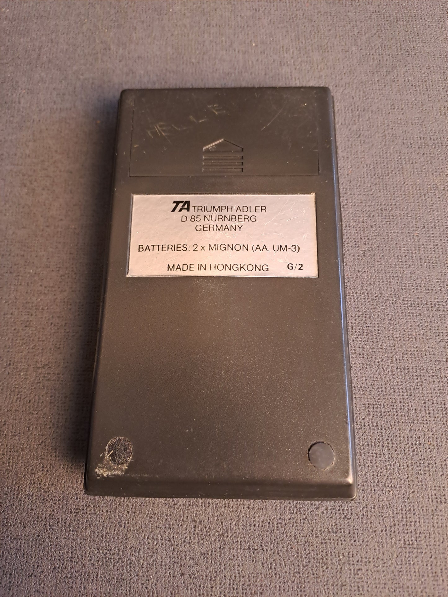 Vintage Calculator Triumph L814 / Vintage Lommeregner Triumph L814