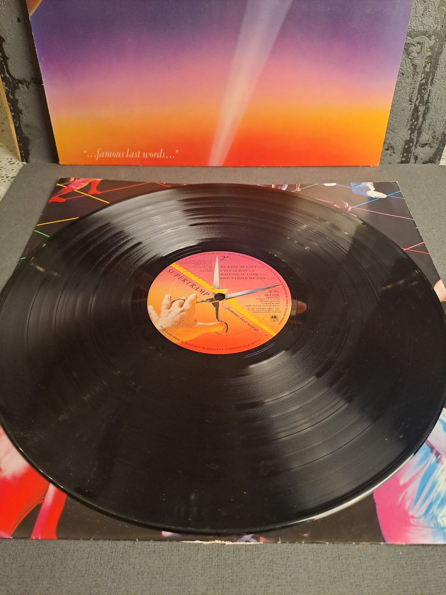 Supertramp Famous Last Words 1982