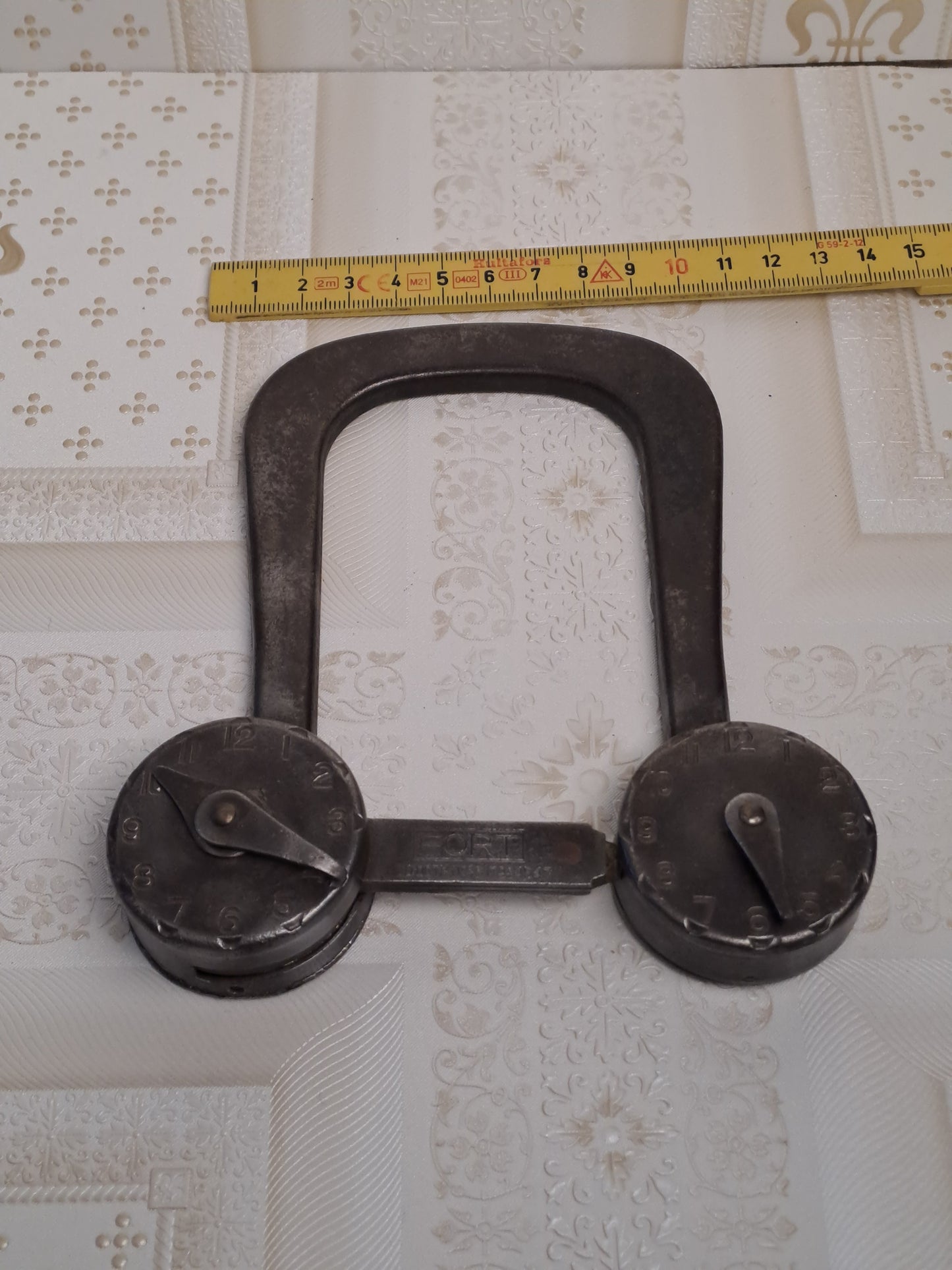 Antique Bike Lock 1910 / Antik Cykellås 1910