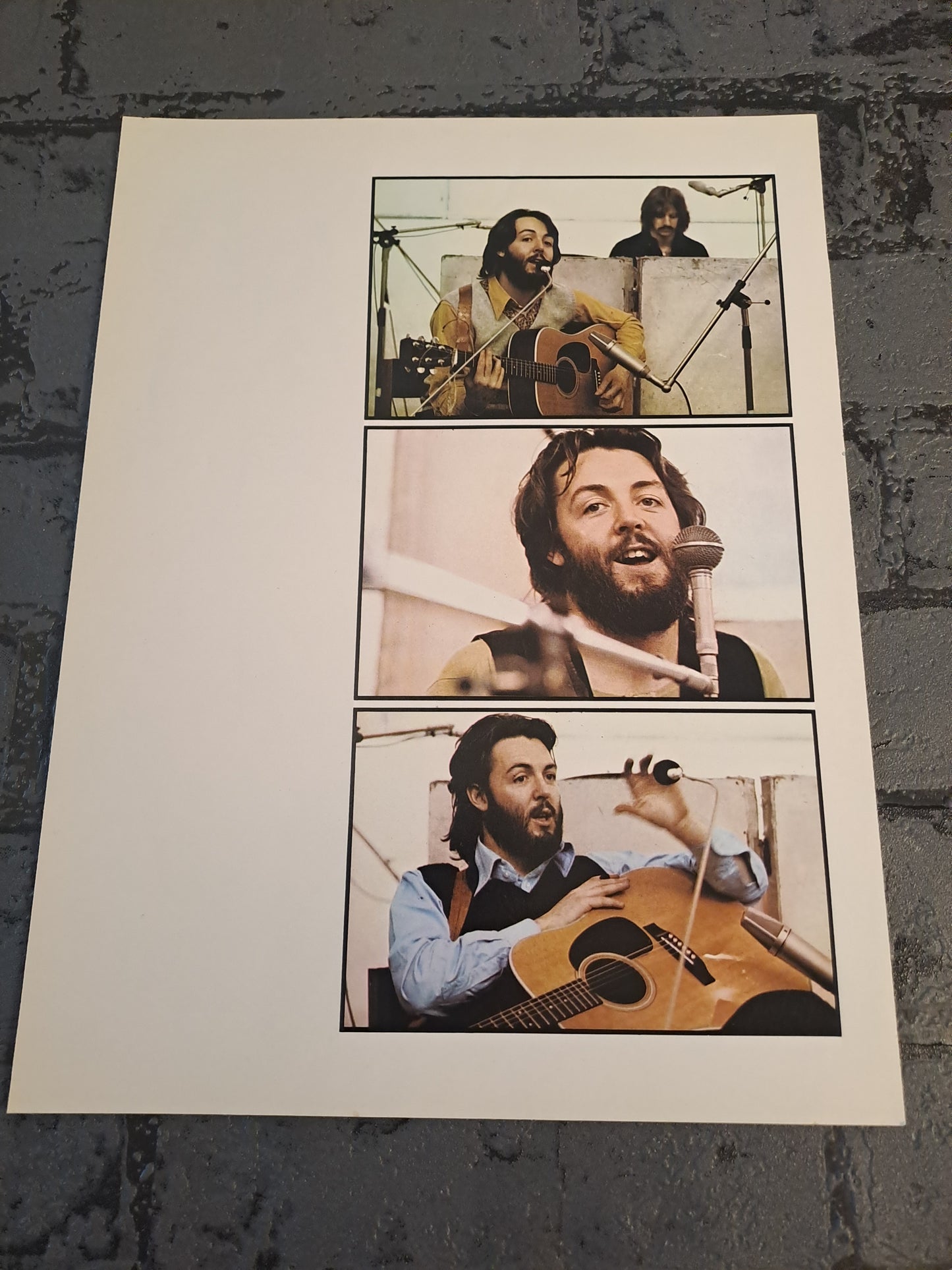 The Beatles Vintage Poster Double Sided