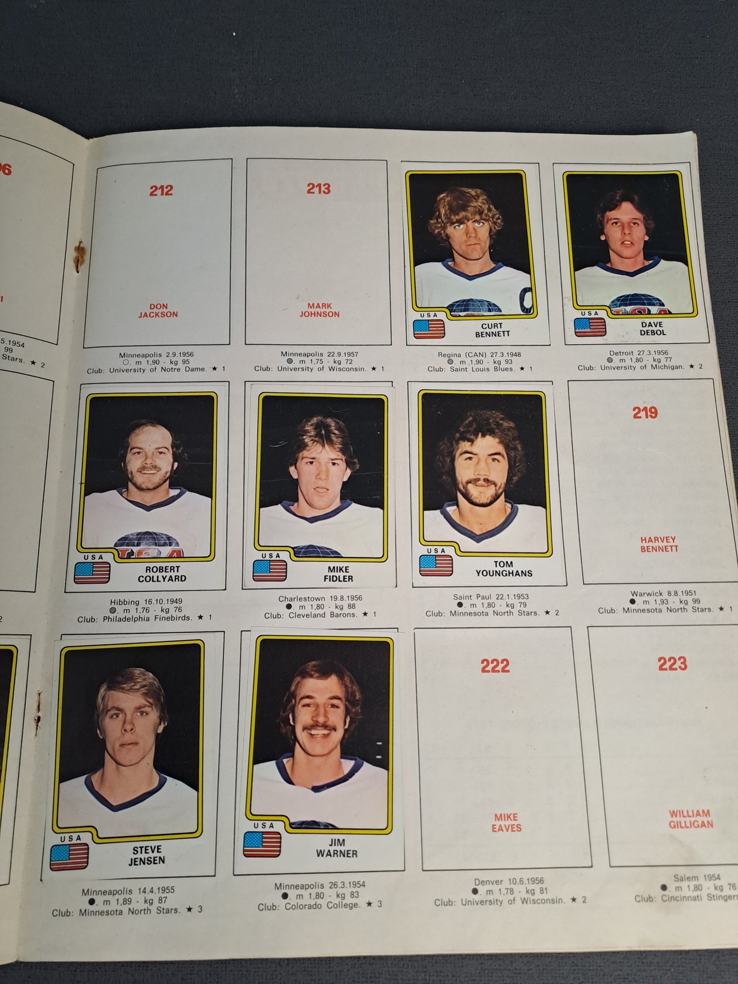 Hockey 1979 Collecting Album