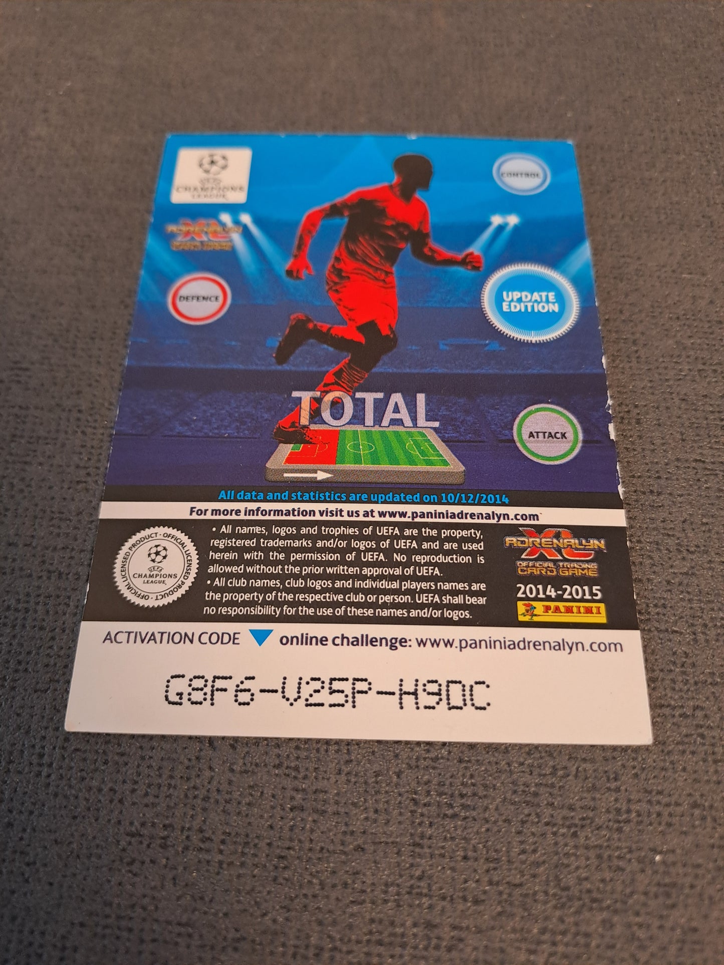 Panini 2014 Daniel Alvez