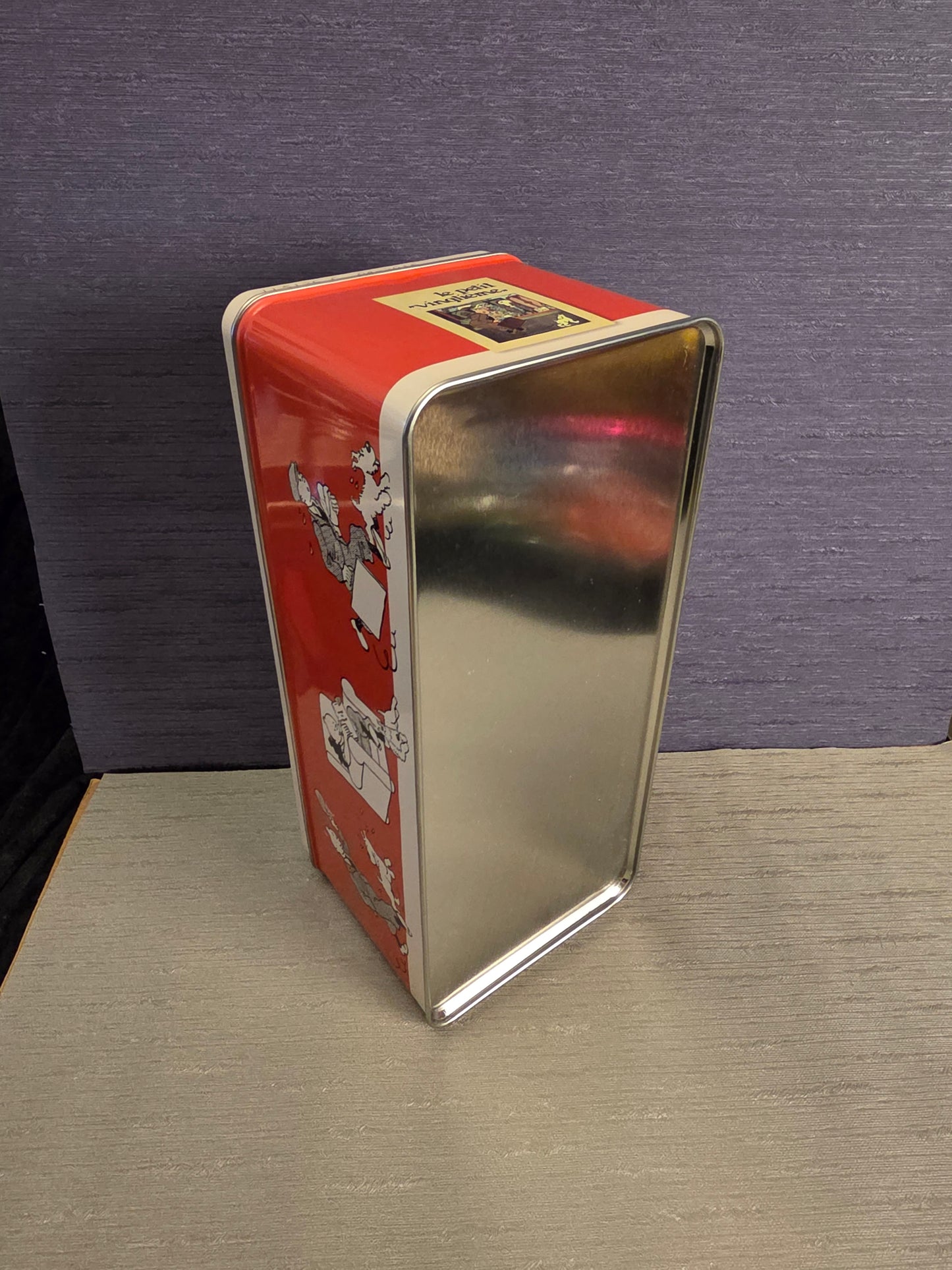 Tintin Metaldåse 2014