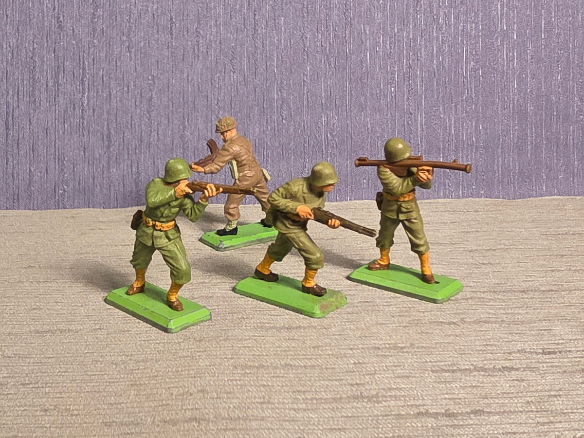 Britains Deetail WW2 Amerikansk og Engelsk Infanteri / WW2 American and British Infantery