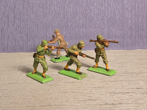 Britains Deetail WW2 Amerikansk og Engelsk Infanteri / WW2 American and British Infantery