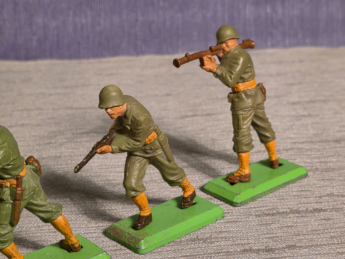 Britains Deetail WW2 Amerikansk og Engelsk Infanteri / WW2 American and British Infantery