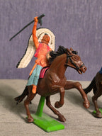 Britains Deetail Indianere på Hest / Indians on Horse