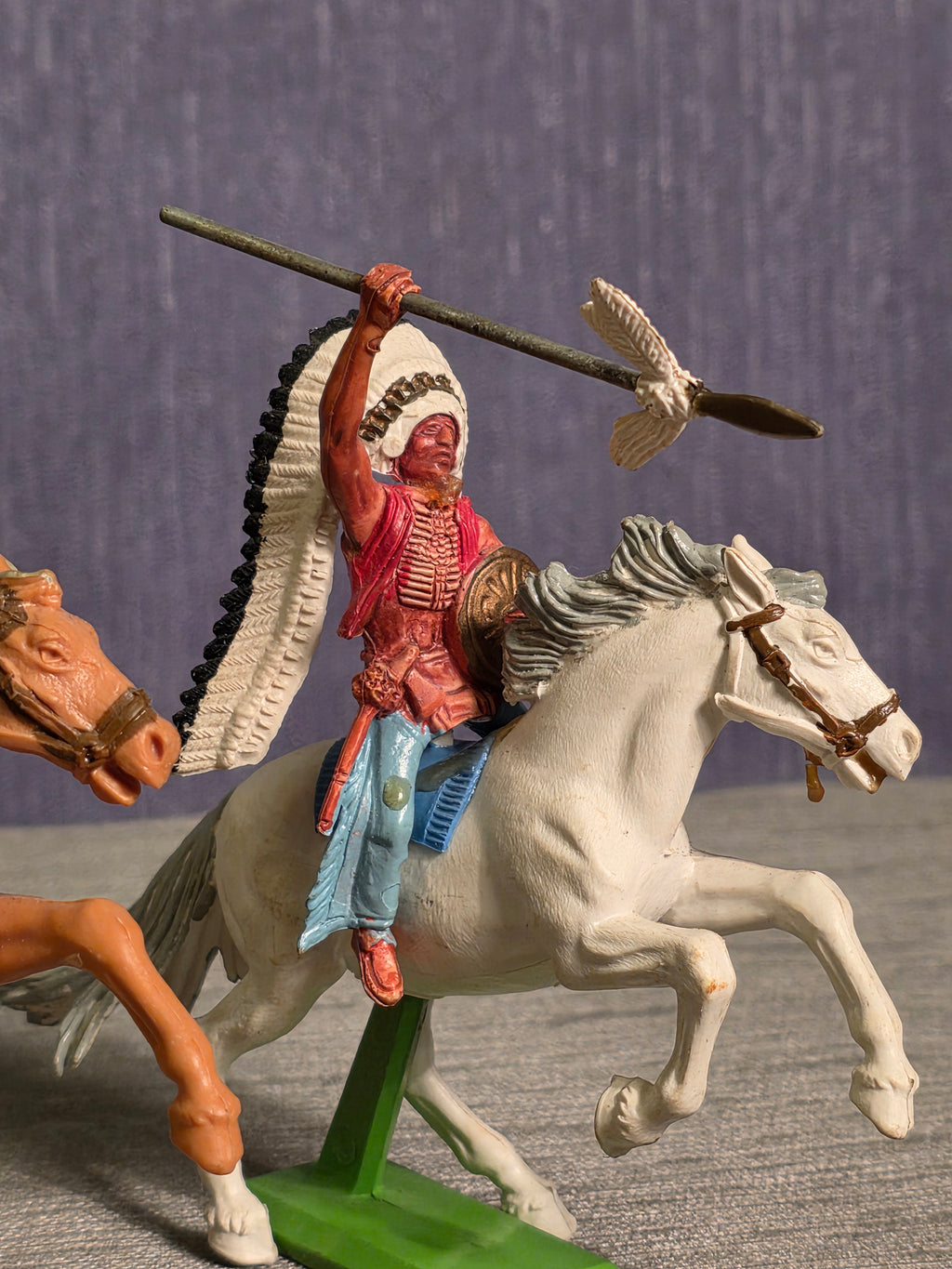 Britains Deetail Indianere på Hest / Indians on Horse