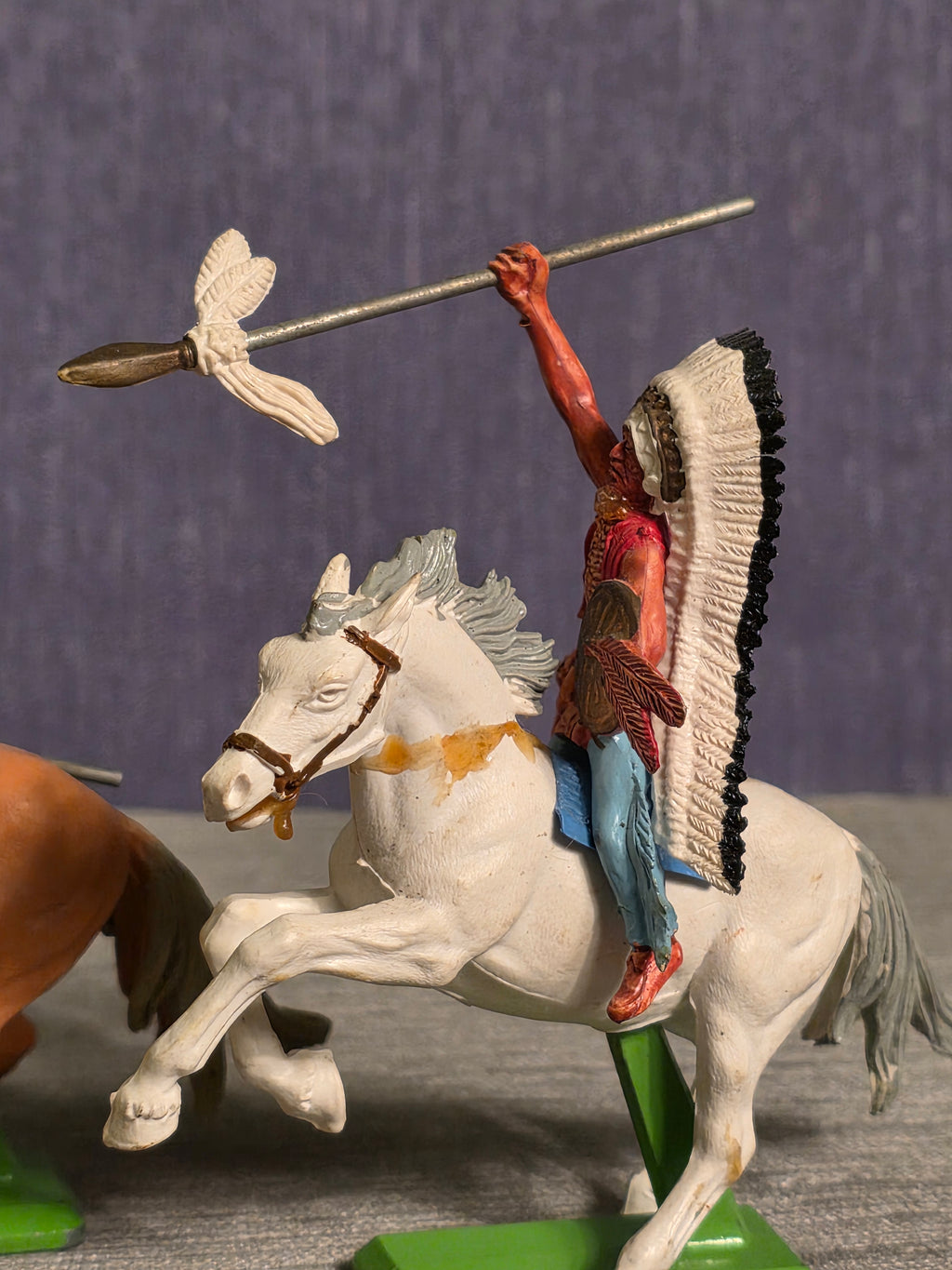 Britains Deetail Indianere på Hest / Indians on Horse