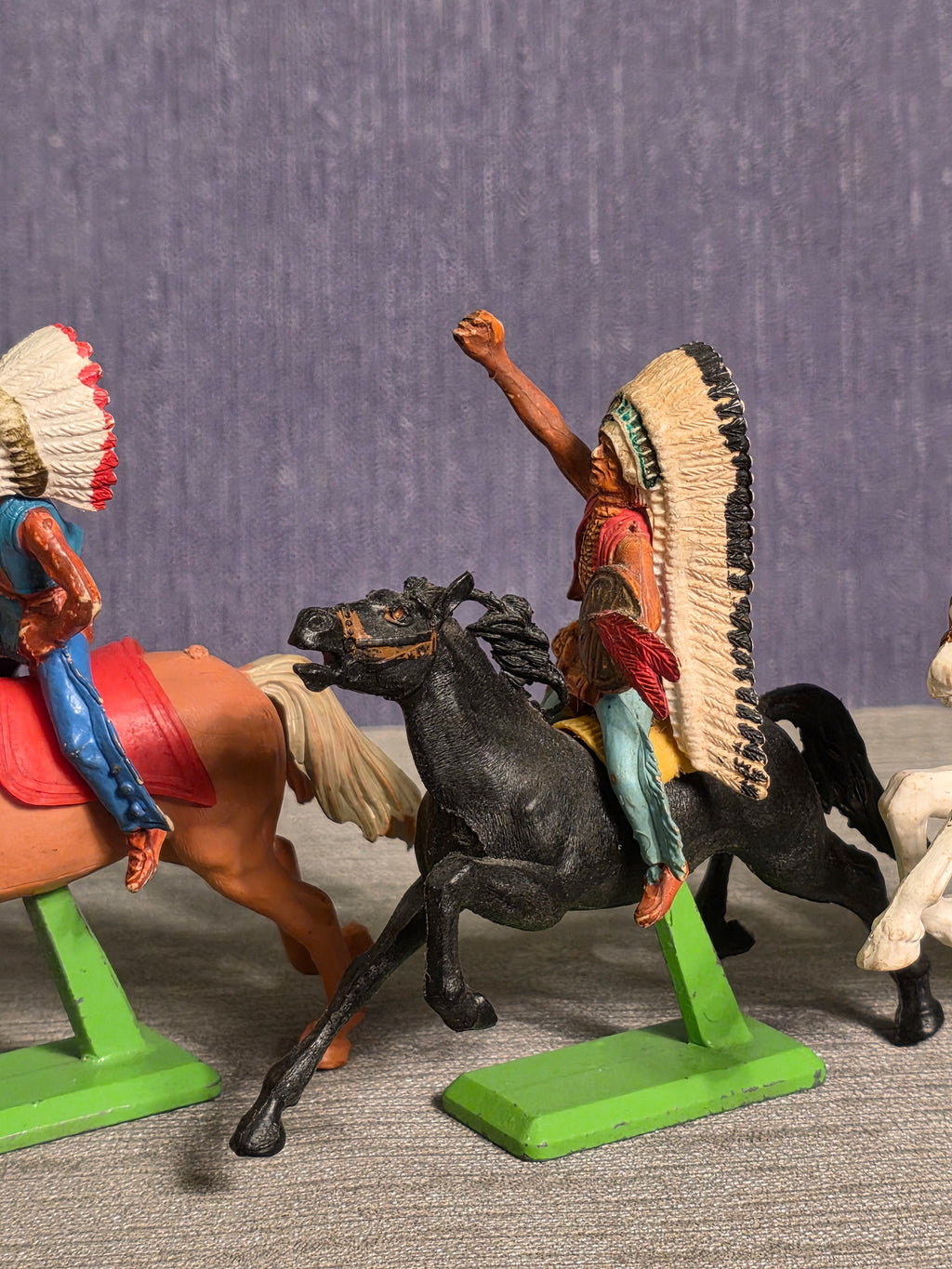 Britains Deetail Indianere på Hest  / Indians on Horse