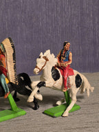 Britains Deetail Indianere på Hest  / Indians on Horse