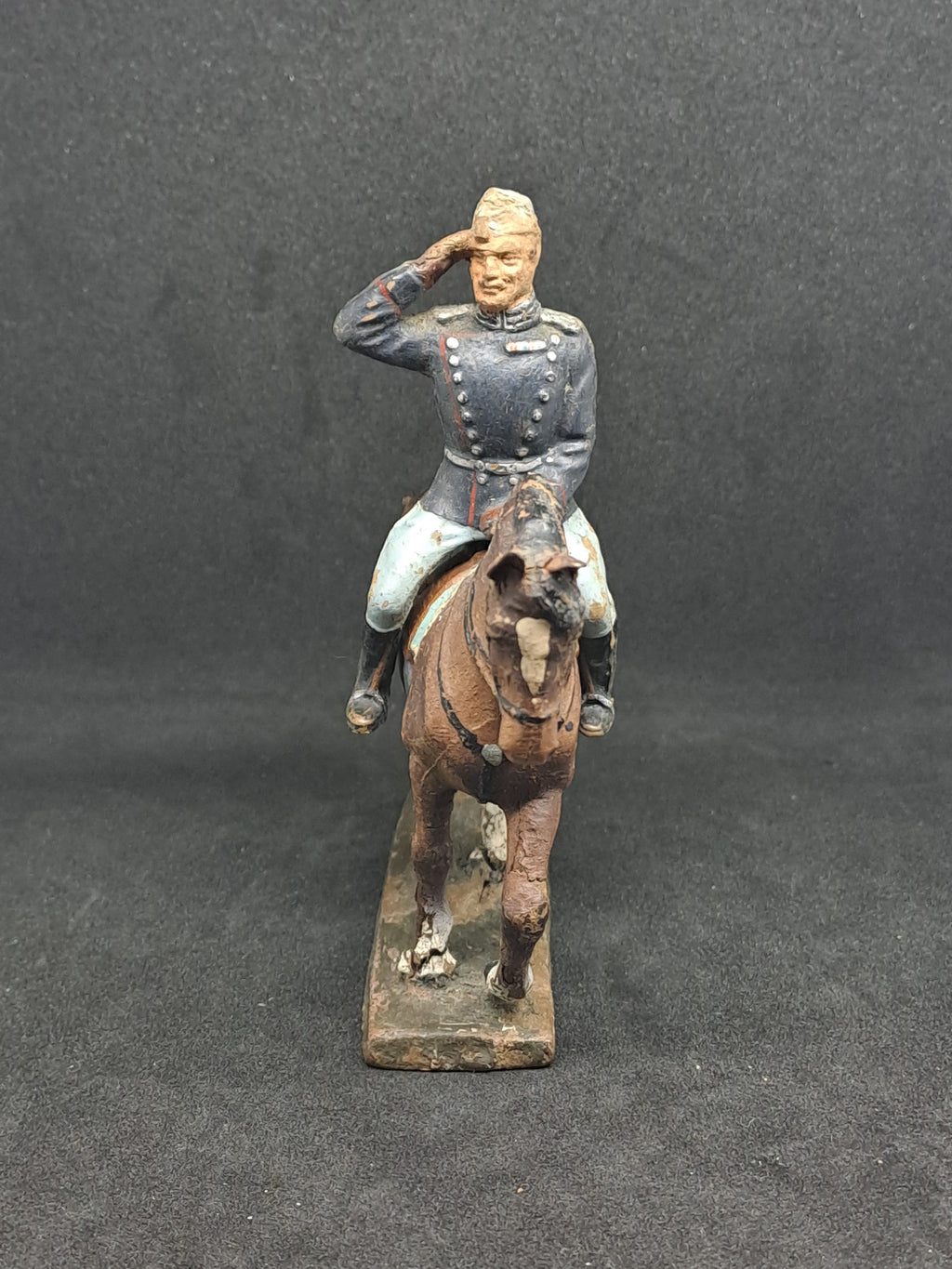 Lineol Danish King Christian X on Horse