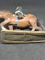 Lineol Danish King Christian X on Horse