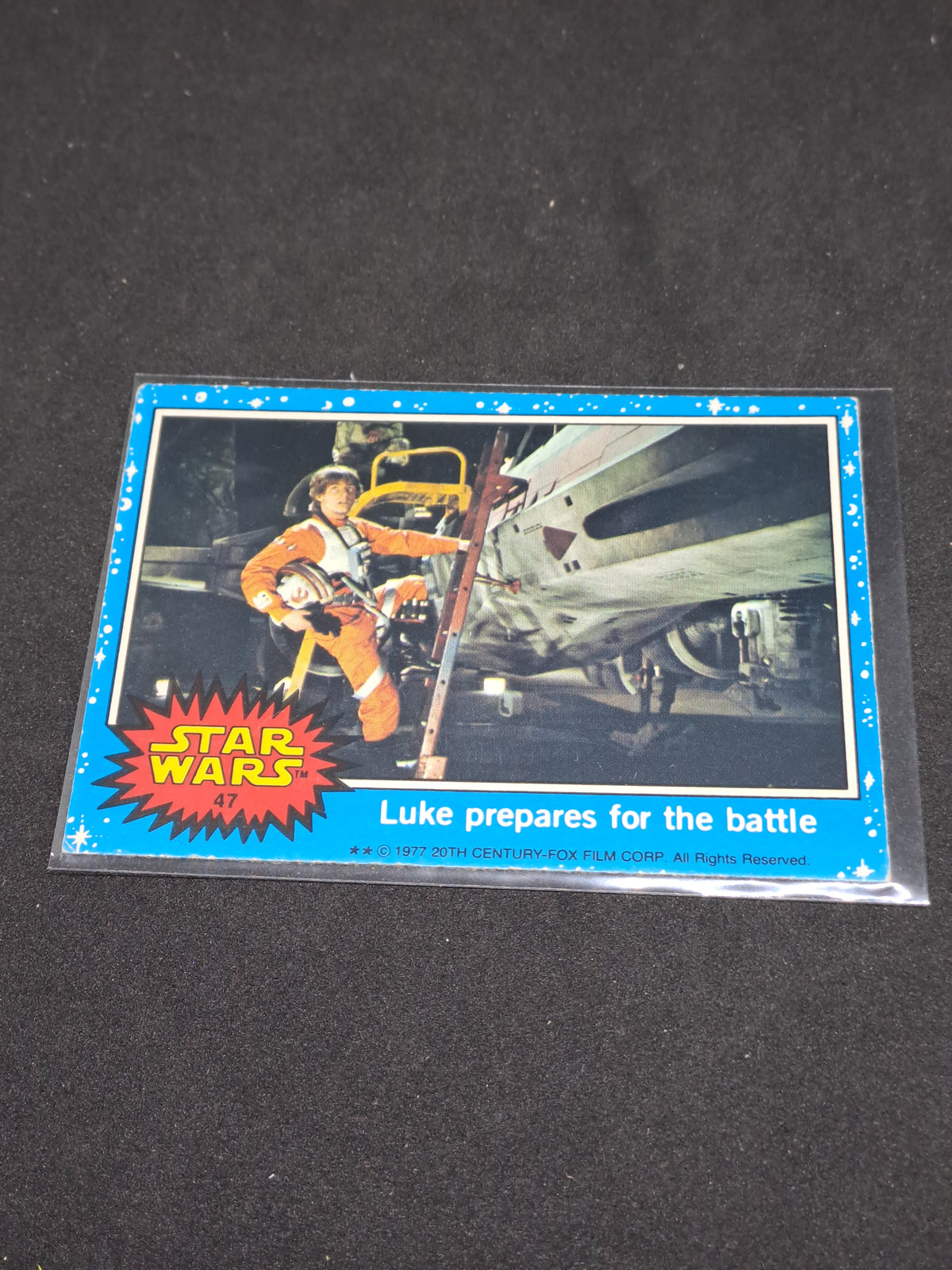 Luke prepares for battle