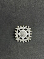 3rd Reich. WHW. Silver brooch. 1941.