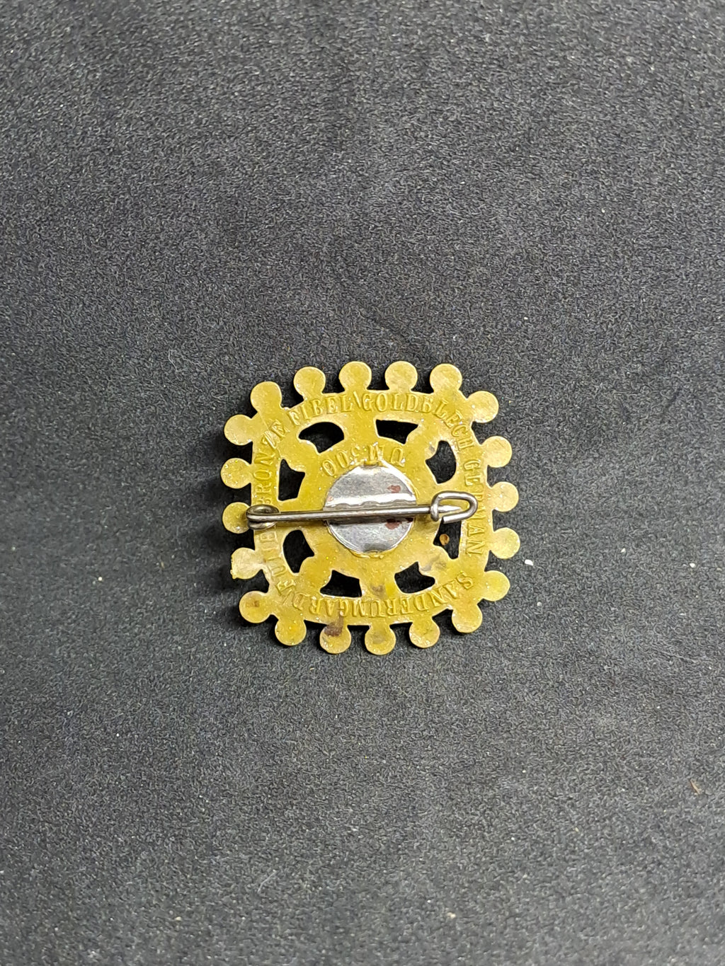 3rd Reich. WHW. Silver brooch. 1941.