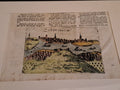Copper engraving of Stockholm 1713.