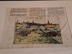 Copper engraving of Stockholm 1713.