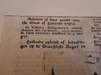 Copper engraving of Stockholm 1713.