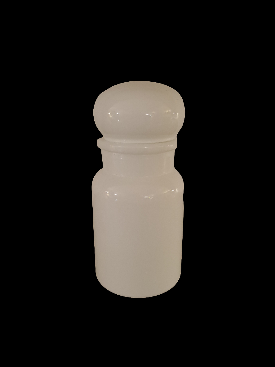 Large White Belgian Apothecary Jar