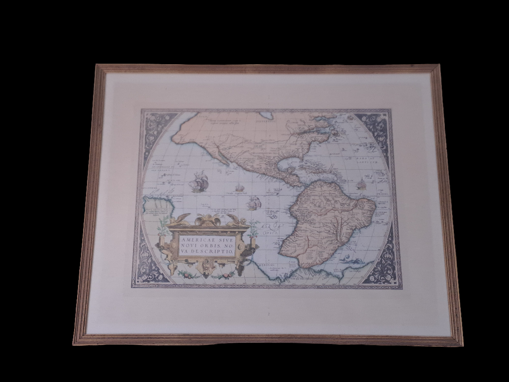 Americae Map / Amerika Kort