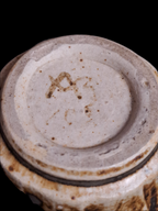 Arne Bang, Curved bowl w/frilled edge
