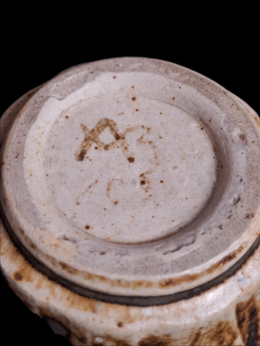 Arne Bang, Curved bowl w/frilled edge