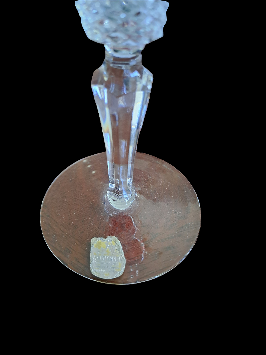 Bohemian Crystal Red Wine Glass