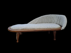 German Vintage Mini Chaise Longue