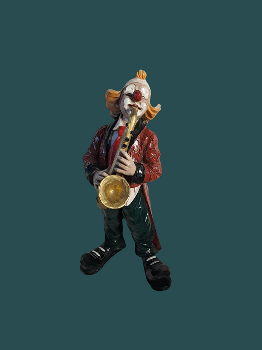 Clown with Saxofone/Klovn med Saxofon