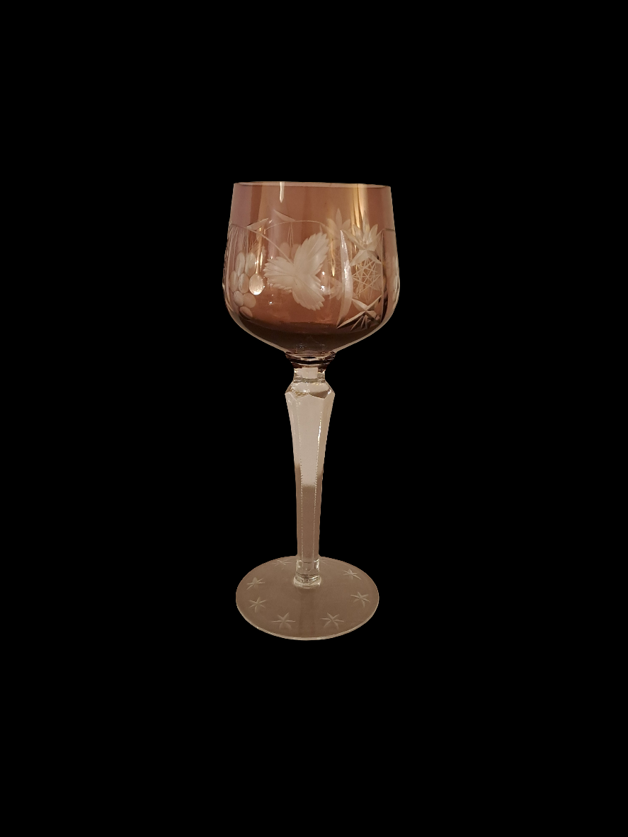Bohemian Wine Glass
